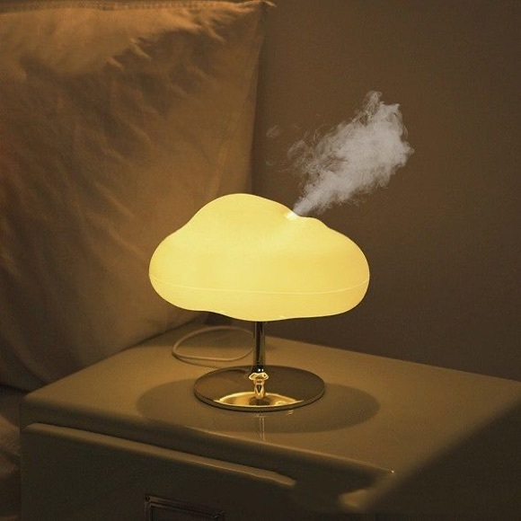 Other - Cloud Shaped Aromatherapy Essential Oil Diffuser + Light